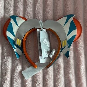 Disney Ahsoka Tano Inspired Headband with Orange and Blue